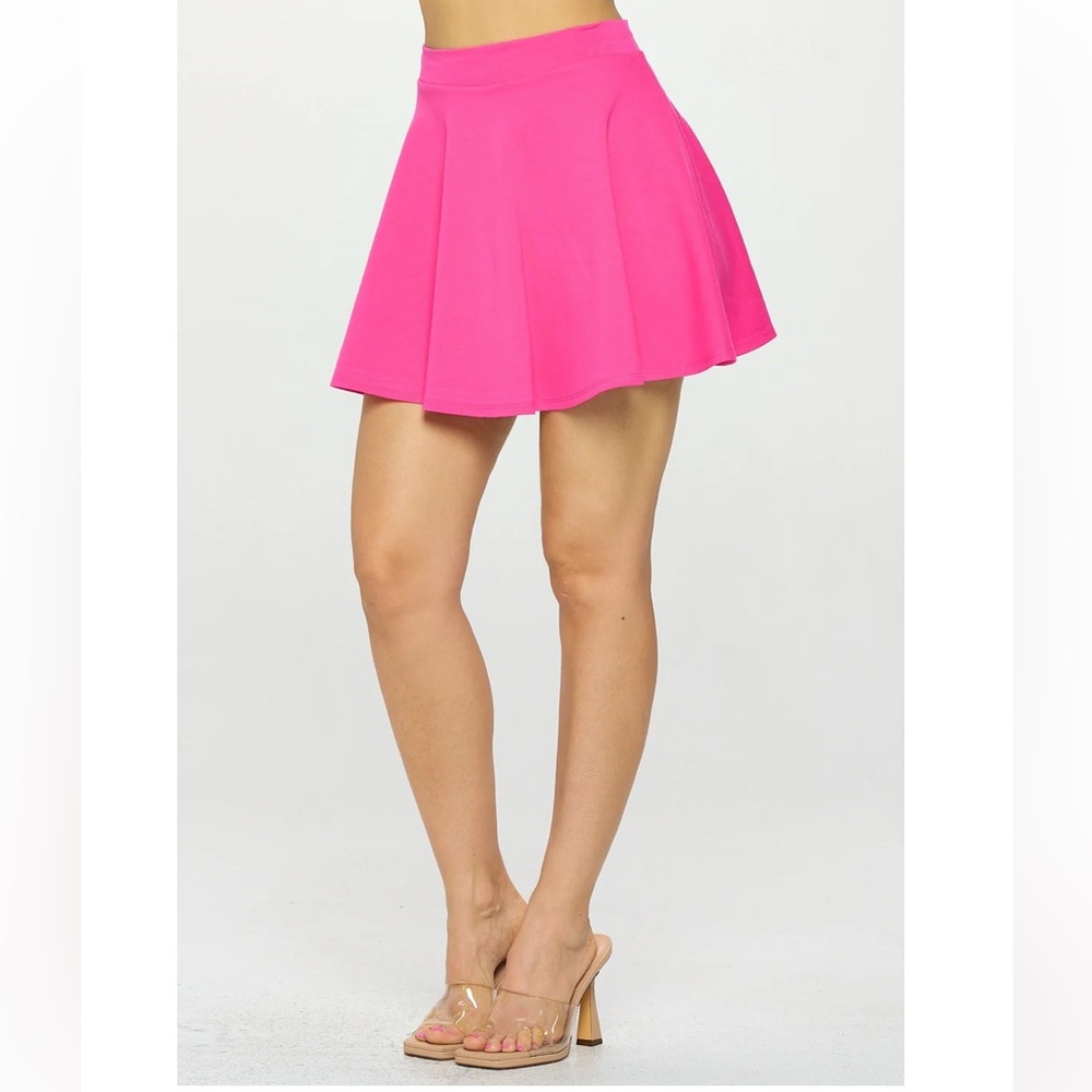 Vibrant Pink Women's Skater Mini Skirt L/XL (5 for $30 item)